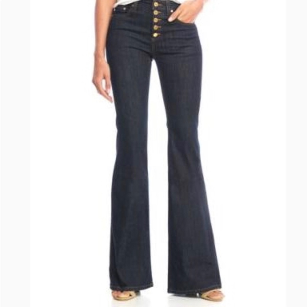 Michael Kors Selma Front Button Jeans